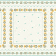 Greek Flower Frame - White, Photowall