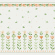 Floral Leaf Frame - White III, Photowall