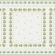 Greek Flower Frame - White V, Photowall