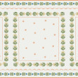 Greek Flower Frame - White III, Photowall