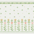 Floral Leaf Frame - White IV, Photowall