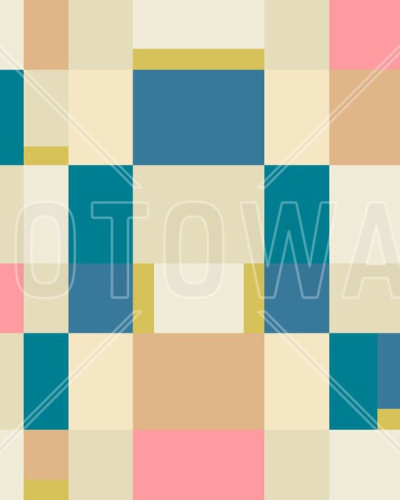 Fototapet cu blocuri geometrice multicolore