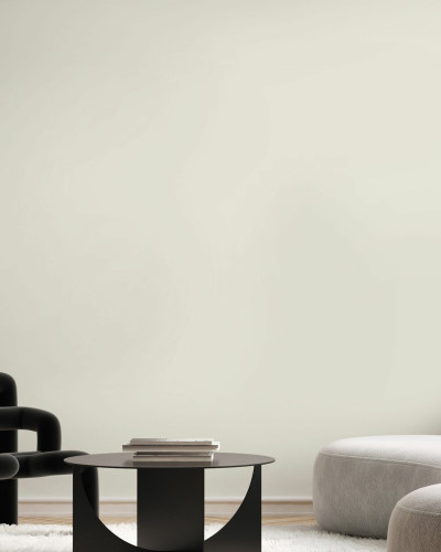 Fototapet Vanilla White într-un interior modern