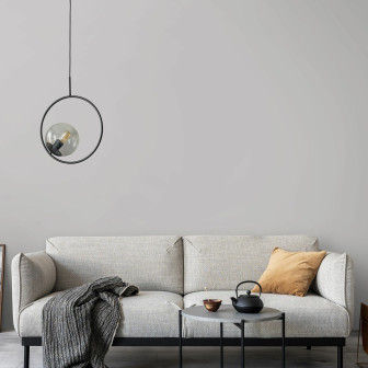 Fototapet elegant într-un living modern