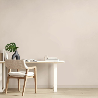 Fototapet in nuante calde intr-un interior modern