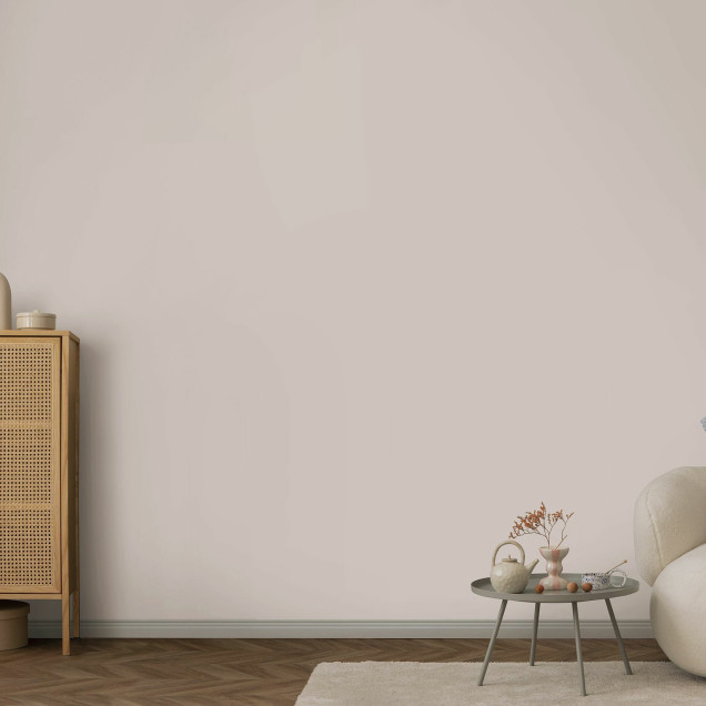 Fototapet in nuante calde intr-un interior modern