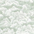 Cloudy Sky - Green, Photowall