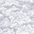 Cloudy Sky - Blue, Photowall