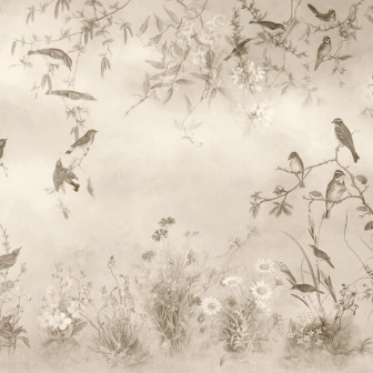 Meadow - Beige, Photowall