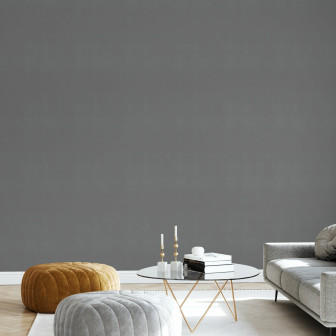 Fototapet gri cald în living modern