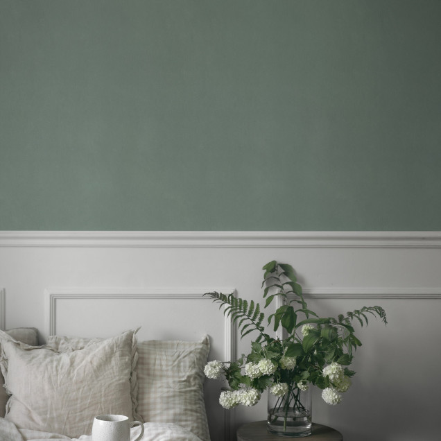 Fototapet albastru deschis într-un interior modern