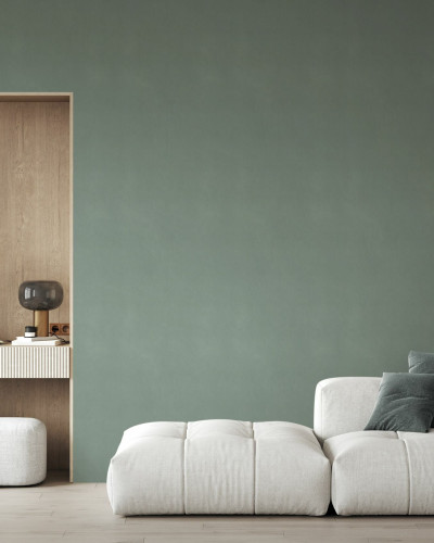 Fototapet albastru deschis într-un interior modern