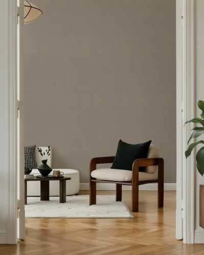Fototapet elegant în nuanțe neutre, ambient modern