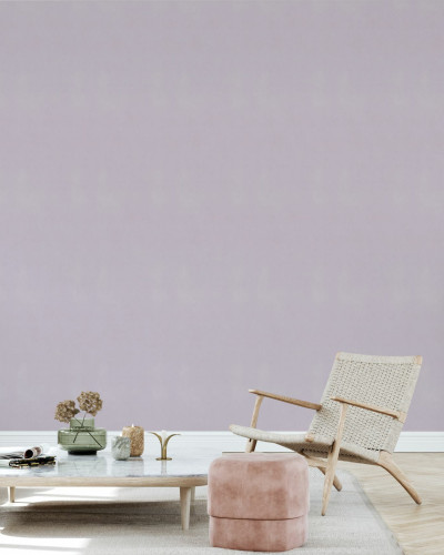 Fototapet lila într-un living modern