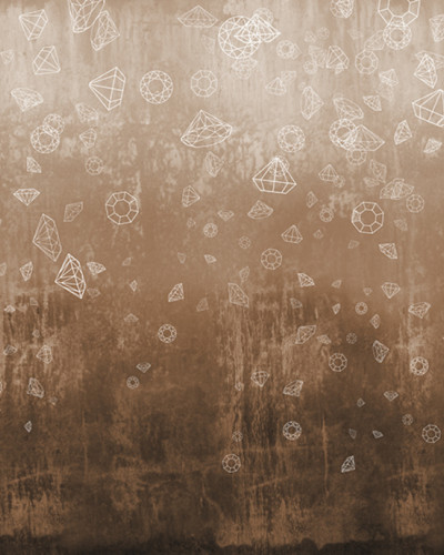 Lost Diamonds, Copper, Photowall