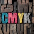 Woodcut, CMYK, Rebel Walls