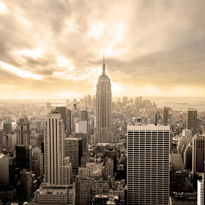 Tapet 3D panorama New York