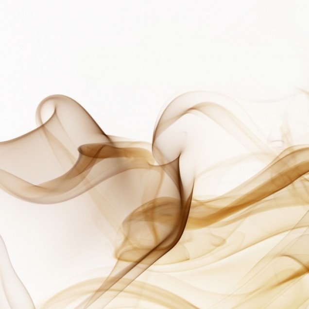 Tapet cu design abstract în tonuri de maro