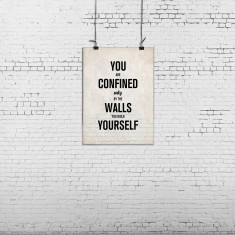 Fototapet Poster, Brick Wall, personalizat, Rebel Walls