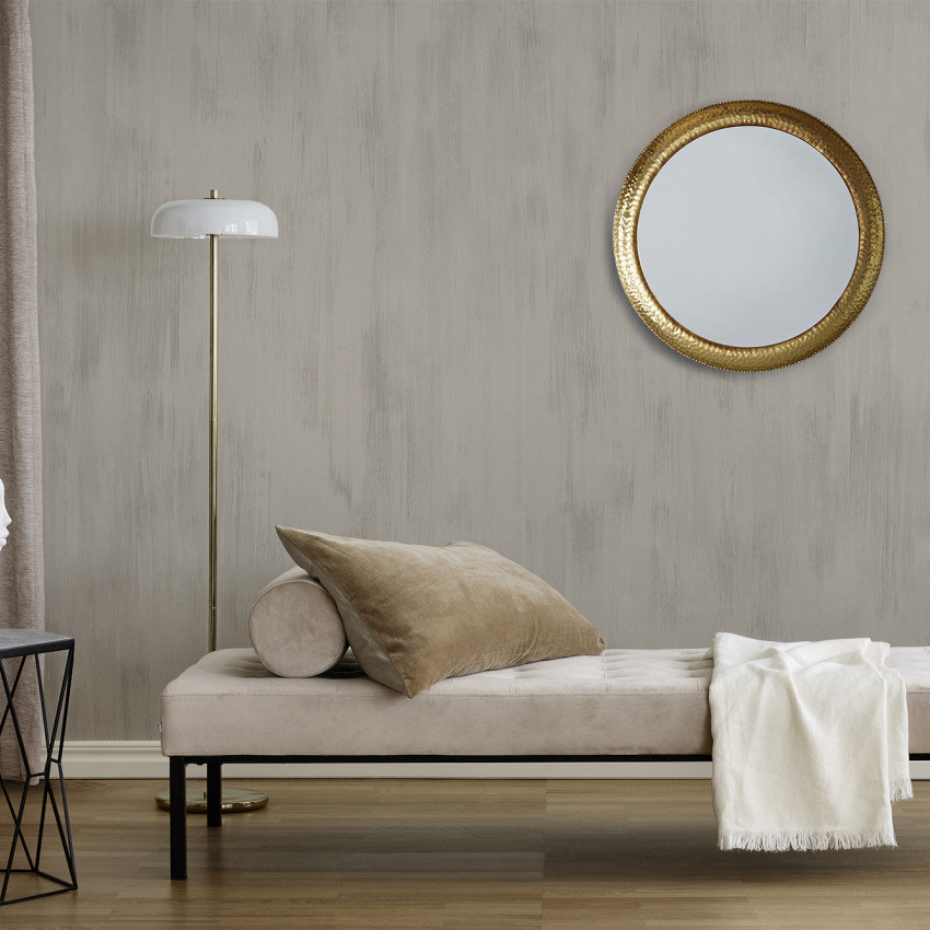 Tapet Brushstrokes cu nuanțe de verde jad, ideal pentru a adăuga un strop de eleganță oricărui spațiu.