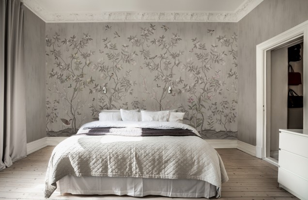 Fototapet Chinoiserie Chic, Powder Beige, Rebel Walls