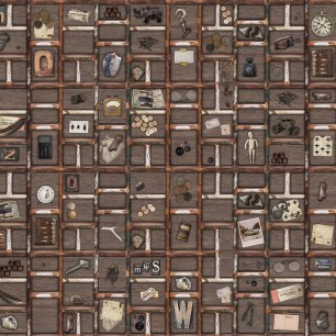 Fototapet Rebel Walls RBW-R14261. Conține culorile: Maro, Maro Palid, Maro, Maro Ciocolată, Fildeș, Fildeș Deschis, Bej, Bej Maroniu, Albastru, Albastru Noapte