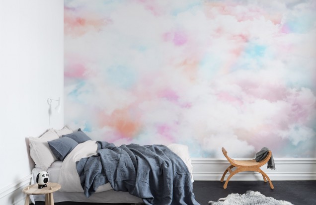 Fototapet Coral Clouds, Rebel Walls