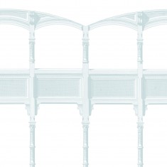 Foto tapet 3D Airy Arches, Oxygen, personalizat, Rebel Walls