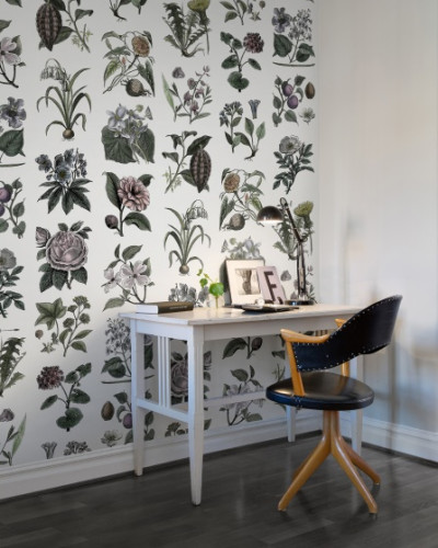 Tapet cu design floral delicat, perfect pentru living, dormitor sau birou. Creaza o atmosfera relaxanta si primitoare in casa ta.
