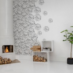 Fototapet Florigami, personalizat, Rebel Walls