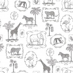 Fototapet Animal Party, personalizat, Rebel Walls