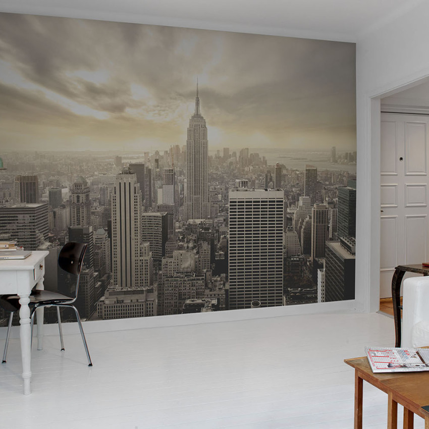 Tapet 3D panorama New York