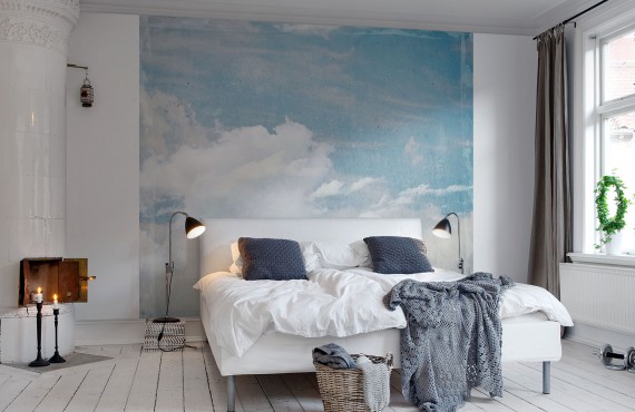 Foto tapet 3D Cloud Puff, personalizat, Rebel Walls