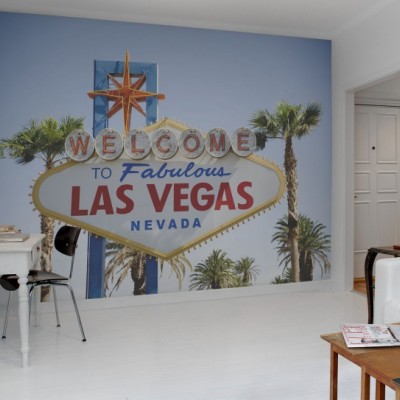 Fototapet Las Vegas, personalizat, Rebel Walls, Fototapet living 