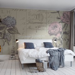Fototapet Floreal 2, personalizat, Rebel Walls