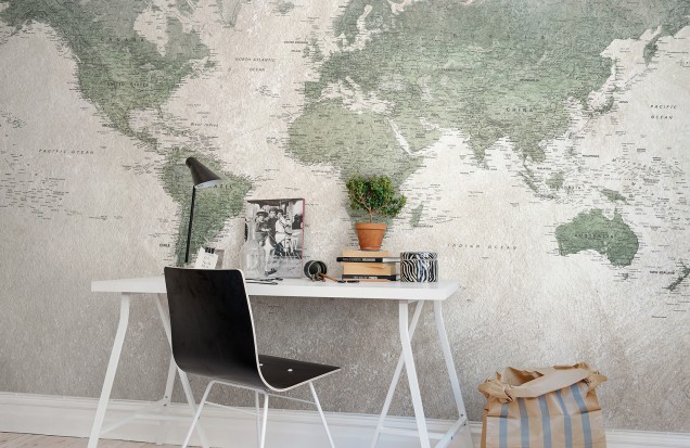 Fototapet School Atlas, Rebel Walls