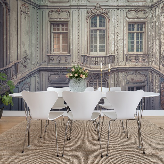 Fototapet Ruin Escape, design clasic cu un aer modern