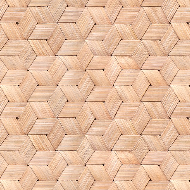 Tapet cu design 3D de scoarță de mesteacăn împletită, cu aspect texturat și natural.