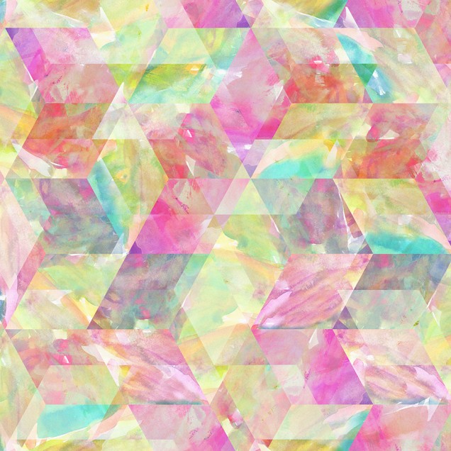 Tapet Sassy Zigzag, repetitiv, cu design geometric modern, în nuanțe pastelate