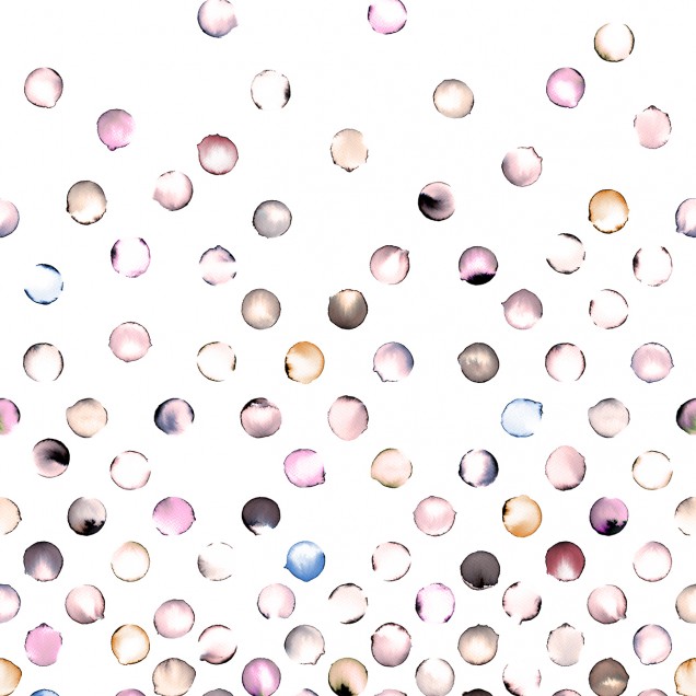 Lentile pe un perete, un design contemporan si modern, cu o gama de culori delicate.