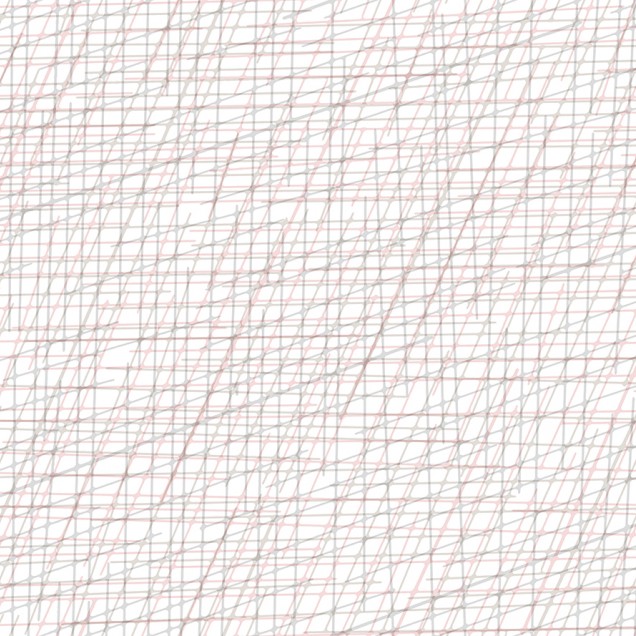 Tapet cu design minimalist de linii subțiri roz și gri pe un fundal alb