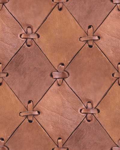 Tapet 3D cu model rombic inspirat din pielea împletită, perfect pentru un living, dormitor sau birou.