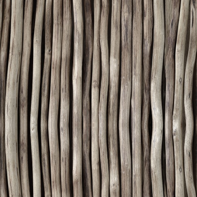 Tapet 3D cu design natural