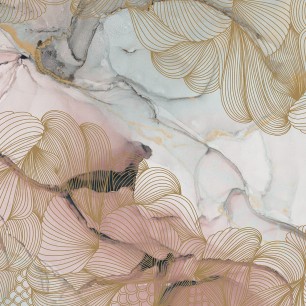Foto tapet 3D Opulence, Pink Marble, Rebel Walls
