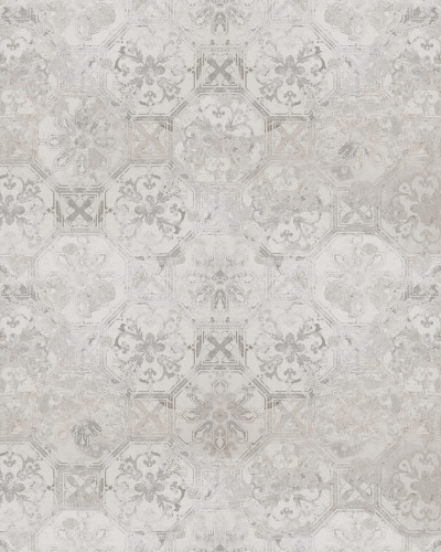 Tapet cu model floral elegant, Qatar, Sand