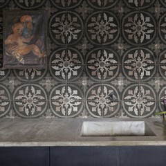 Foto tapet Ravenna, Charcoal, personalizat, Rebel Walls