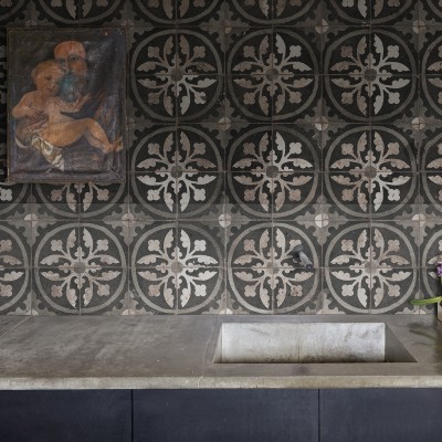 Foto tapet Ravenna, Charcoal, personalizat, Rebel Walls, Fototapet living 