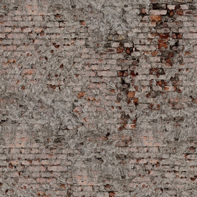 Tapetul Barcelona, Rust, prezintă un design de cărămidă autentic, ideal pentru a crea o atmosferă industrială sau pentru a adăuga un strop de personalitate unui spațiu modern.