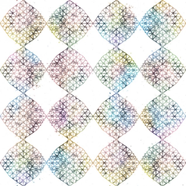 Tapet X-Ray, Color cu design abstract modern, linii geometrice fine si nuante delicate de culoare.