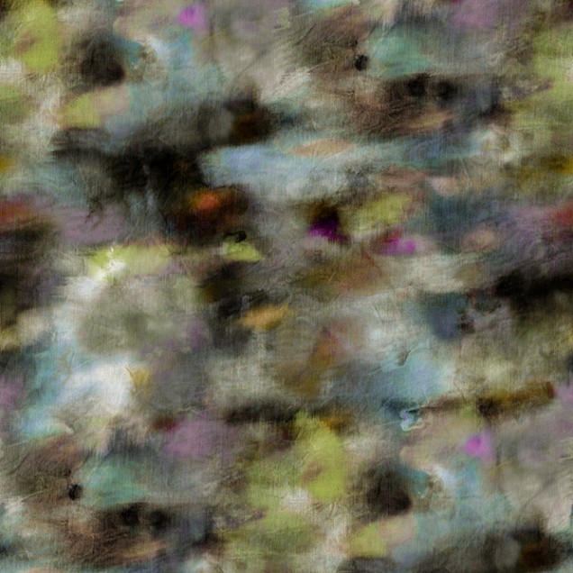 Tapet abstract cu un design inspirat de graffiti, în tonuri de gri, verde și albastru.